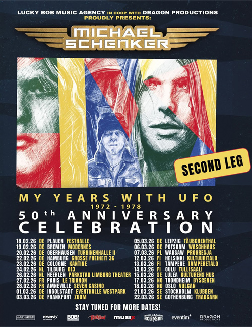 Second Leg Tour Update